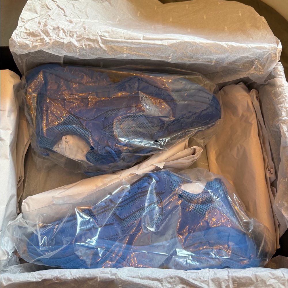 AMIRI Royal blue BRAND NEW!! Bone Runner sneaker - Picture 11 of 13